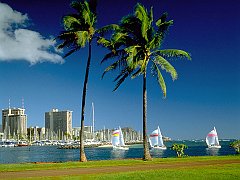 Waikiki Beach, Honolulu, Hawaii